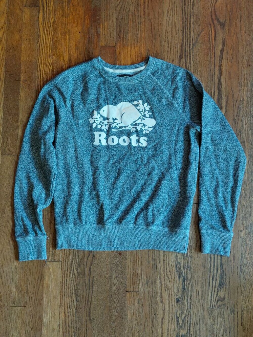Roots Sweatshirt gray color size medium